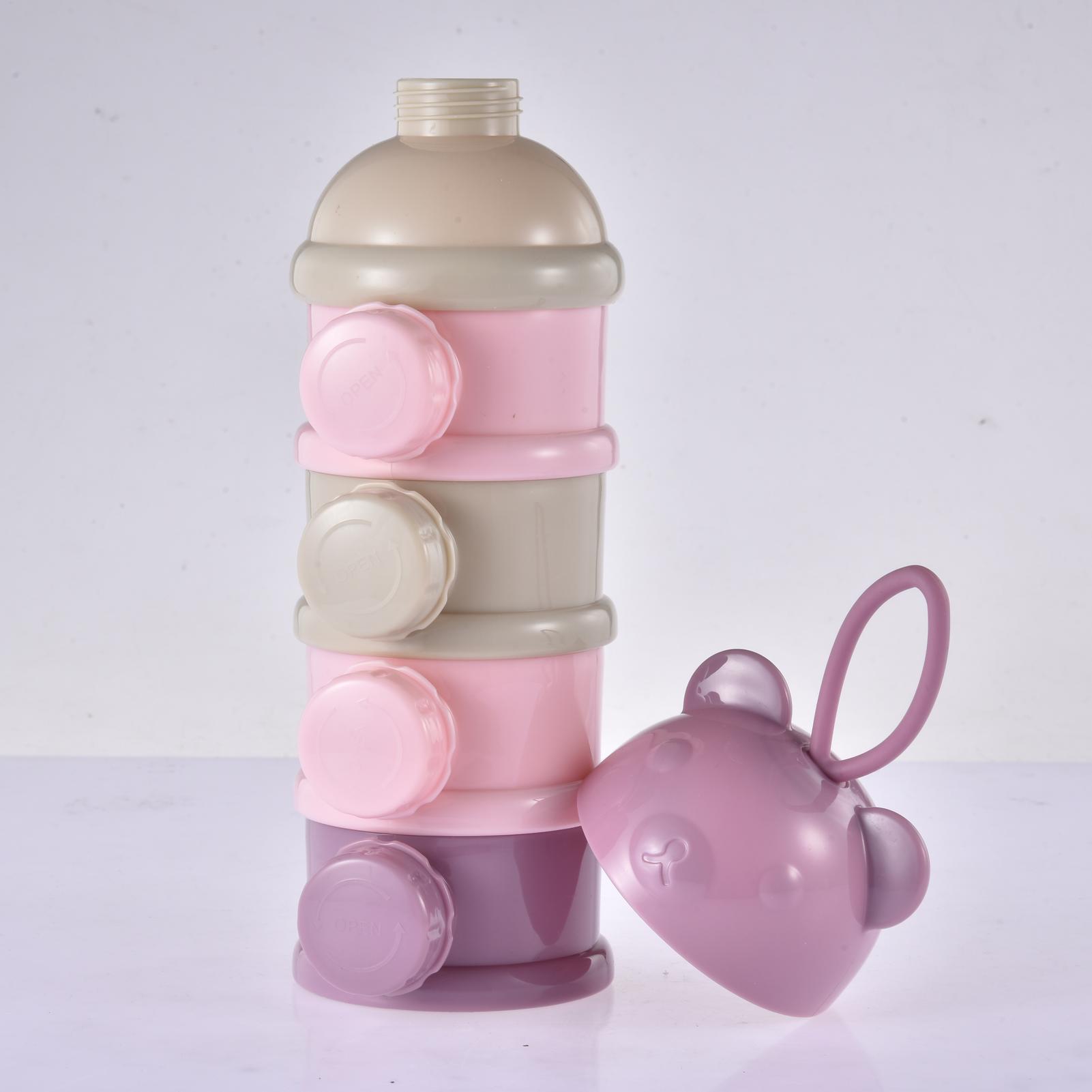 Baby Food Dispenser - حاوية تركيبة مكونة من 4 شبكات،