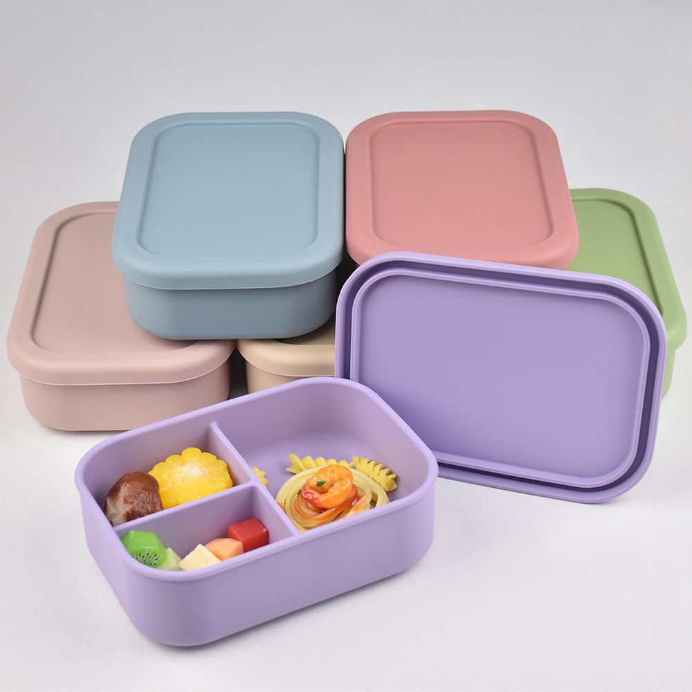 Baby Food Nestle - صندوق غداء بينتو من السيليكون مكون