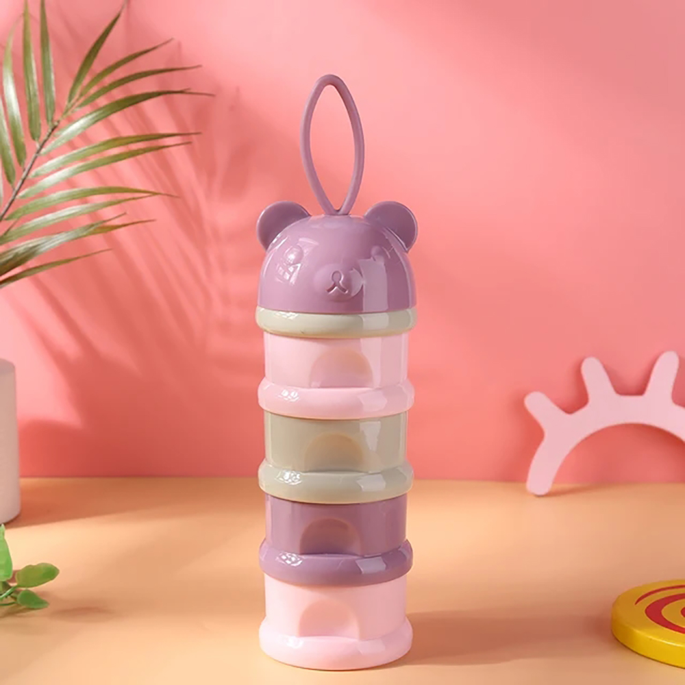 Baby Food Nestle - 4 شبكة المحمولة الحليب مسحوق حاوية