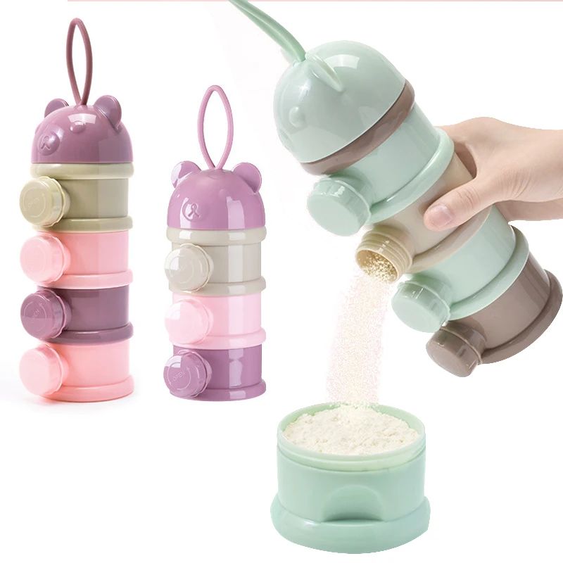 Baby Food Pouches - صندوق تخزين طعام الأطفال المحمول بـ