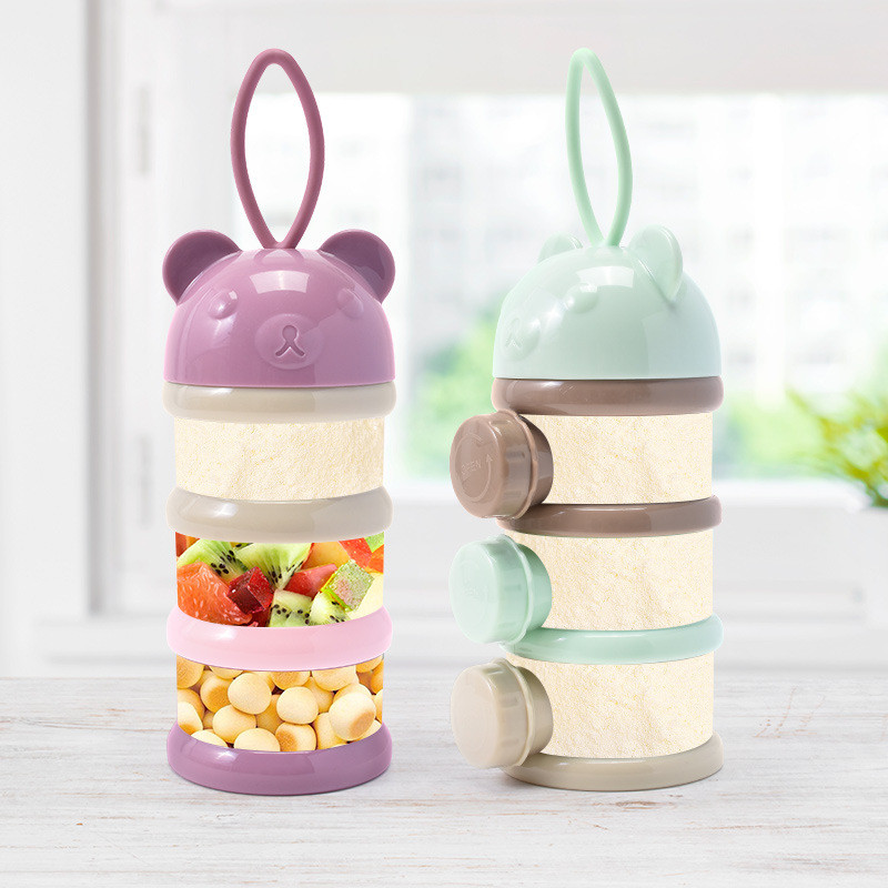 Baby Food Pouches - حاوية حليب الأطفال المحمولة بـ 3/4