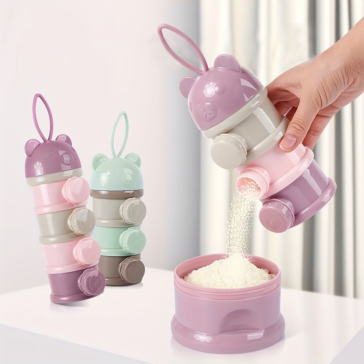 حاوية مسحوق حليب الأطفال ذات س - مراجعة Baby Food Pouches وسعره