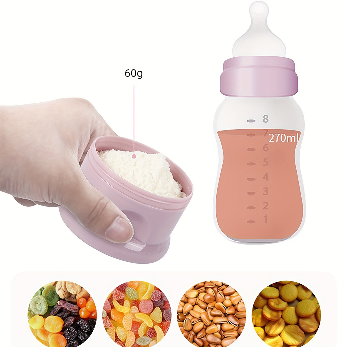 حاوية مسحوق حليب الأطفال ذات س - مراجعة Baby Food Pouches وسعره