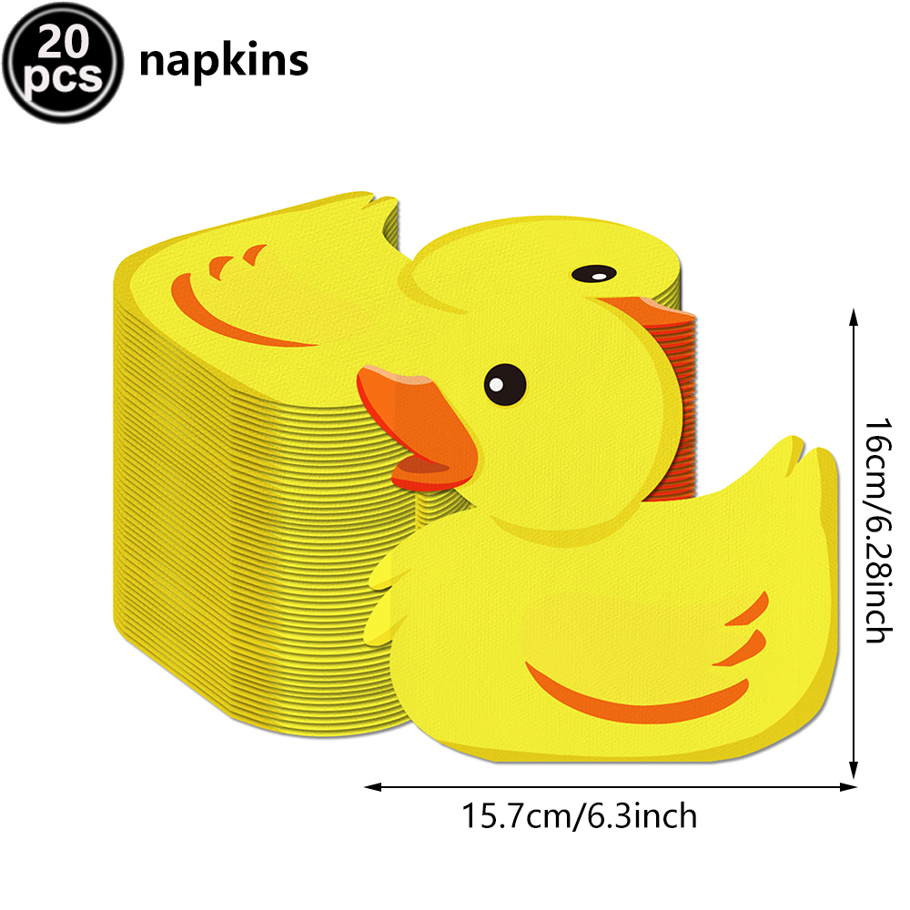 مناديل ورقية على شكل بطة صفراء - مراجعة Baby Food Yellow وسعره