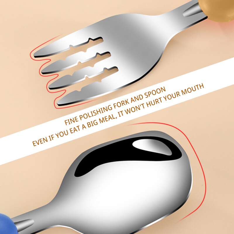طقم أدوات مائدة للأطفال من قطع - مراجعة Baby Food Knife Set وسعره