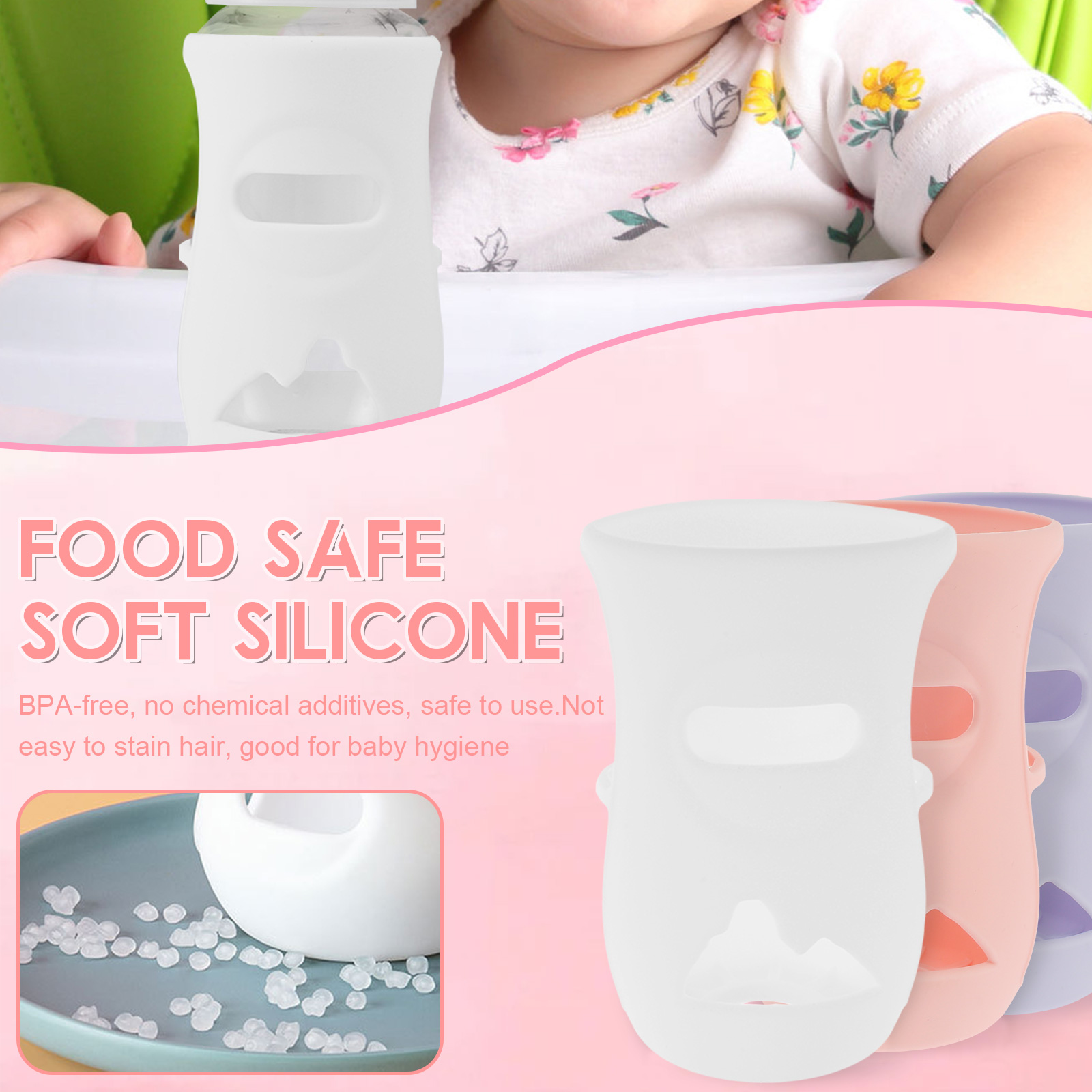غطاء زجاجة أطفال من السيليكون  - مراجعة Baby Food Pouches وسعره