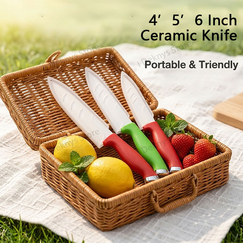 طقم سكاكين سيراميك للمطبخ 4 و5 - مراجعة Baby Food Knife Set وسعره