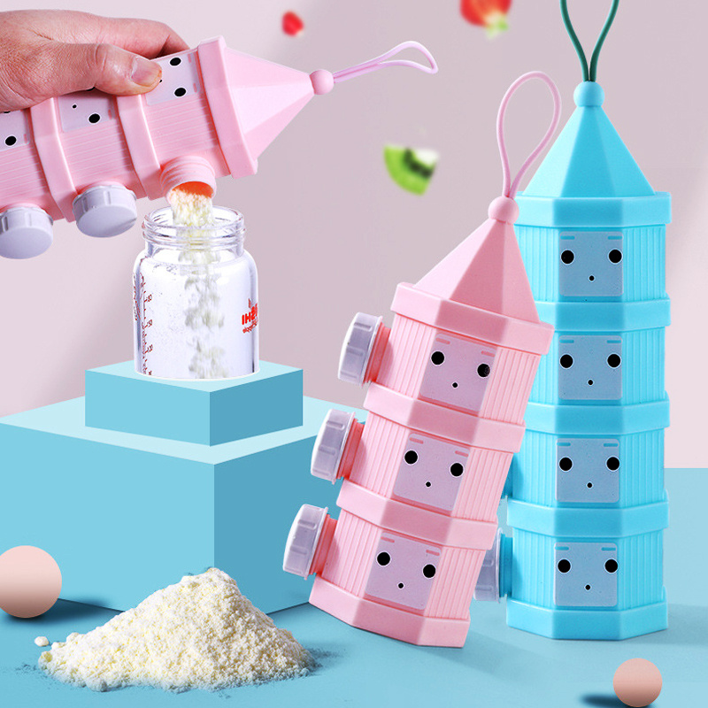 3/4 طبقات الطفل الغذاء الحاويا - مراجعة Baby Food Dispenser وسعره