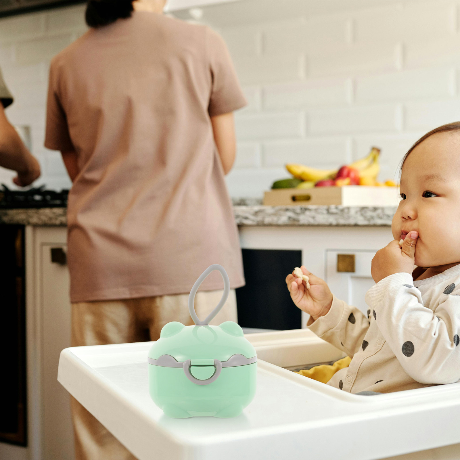 موزع حليب الأطفال المحمول، حاو - مراجعة Baby Food Dispenser وسعره