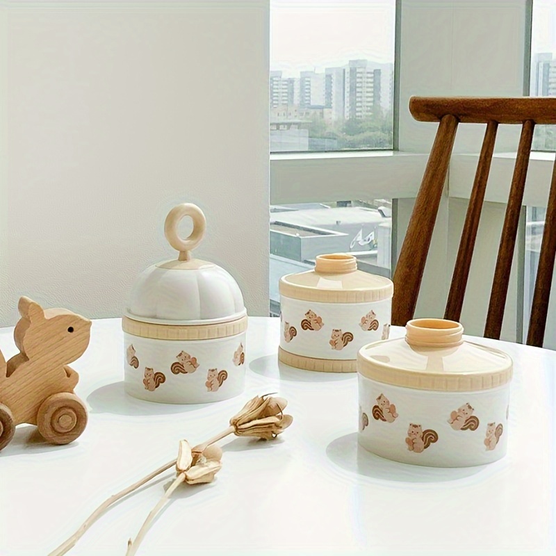 3 طبقات موزع مسحوق حليب الأطفا - مراجعة Baby Food Dispenser وسعره