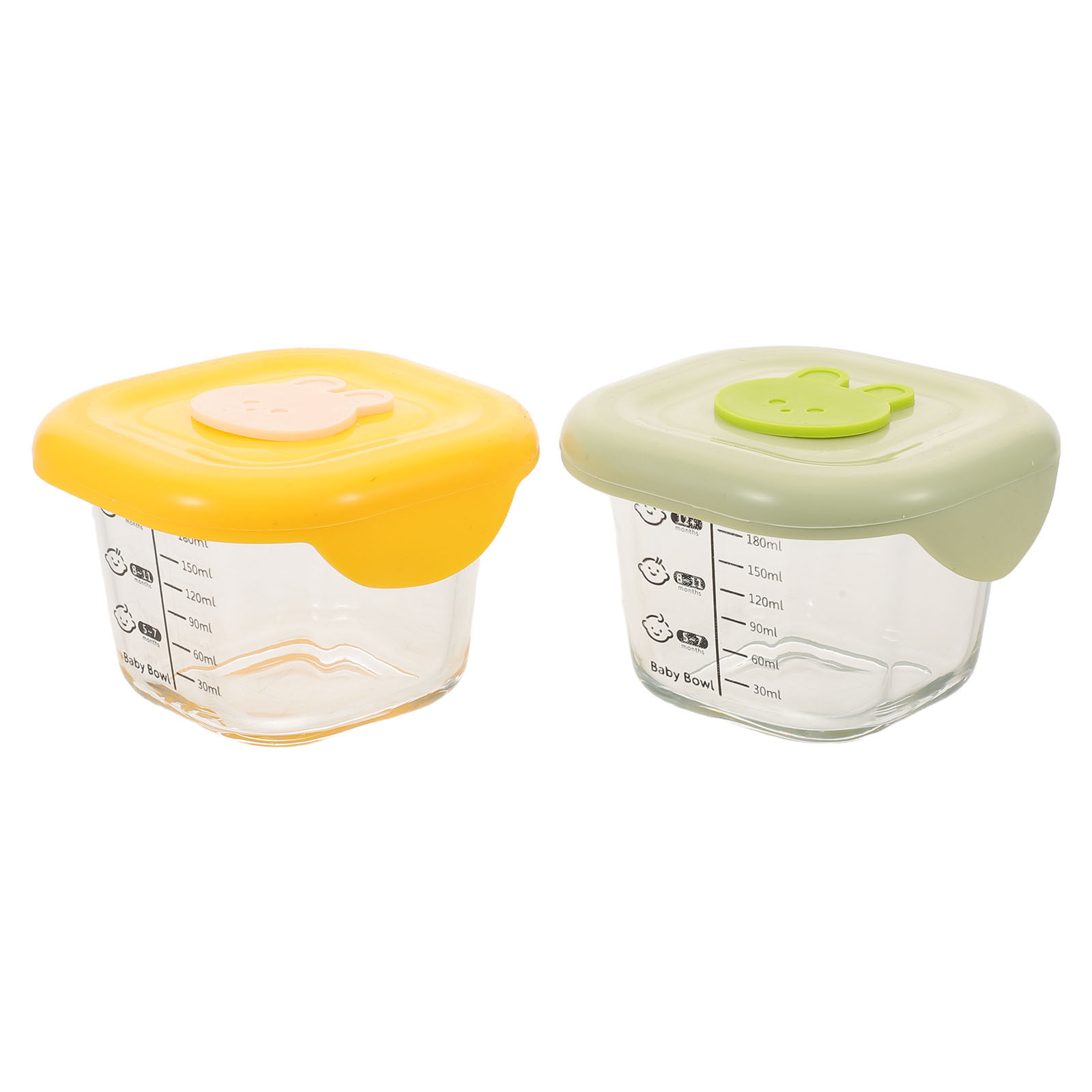علبتان لتخزين طعام الأطفال سعة - مراجعة Baby Food Yellow وسعره