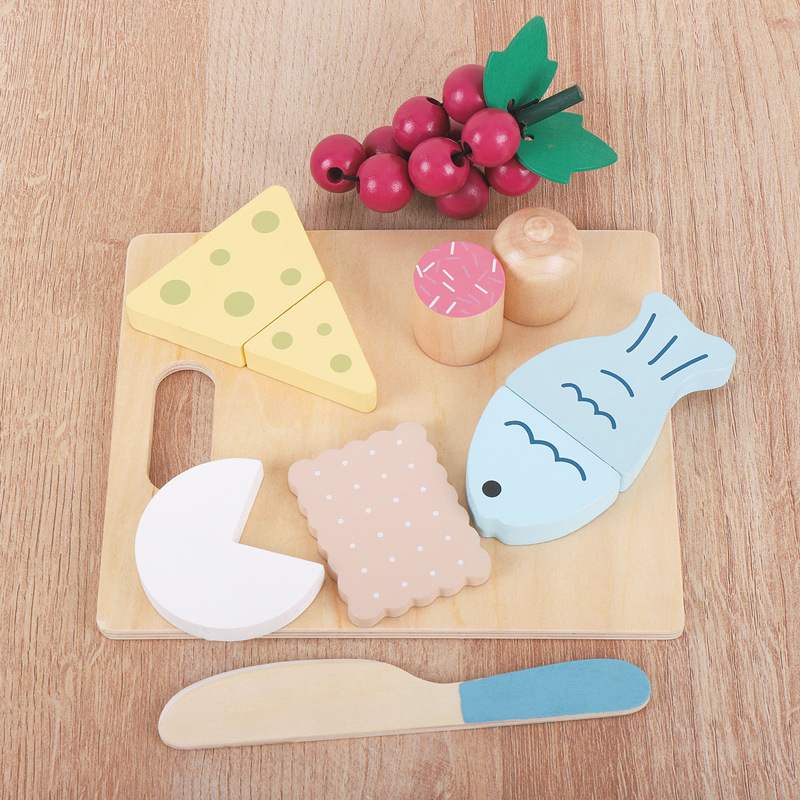 خشبية التظاهر اللعب الغذاء الم - مراجعة Baby Food Cooking Set وسعره