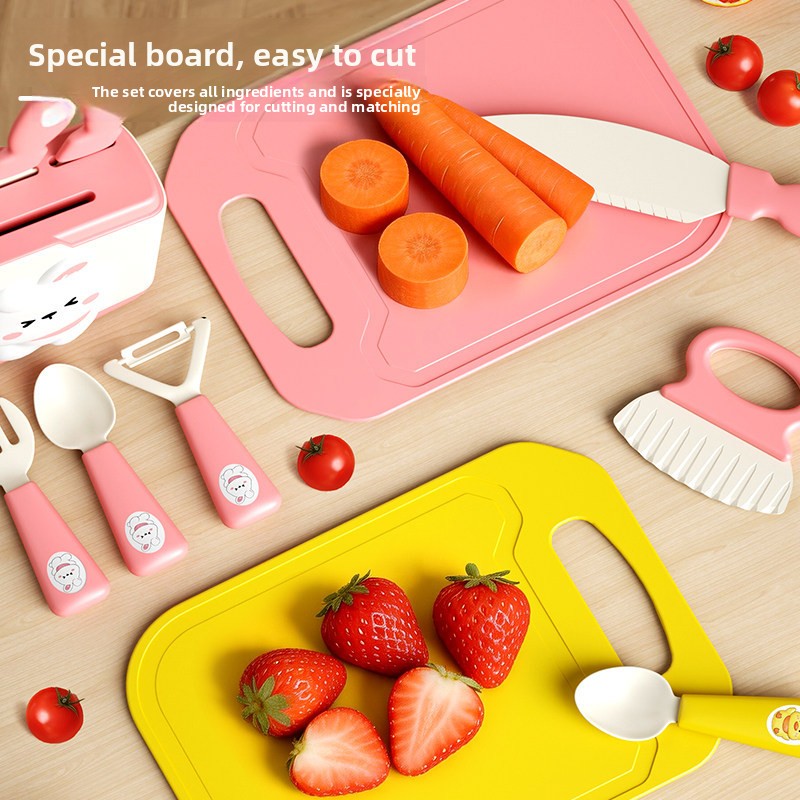 مجموعة ألعاب مطبخ للأطفال تتمي - مراجعة Baby Food Knife Set وسعره