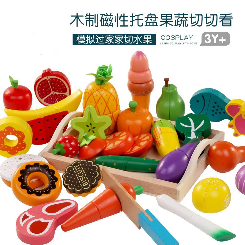DIY لطيف خشبية قطع الفاكهة الخ - مراجعة Baby Food Cooking Set وسعره