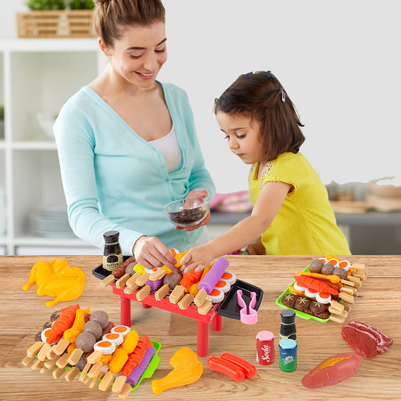 طفل اللباس ألعاب المطبخ شواء م - مراجعة Baby Food Cooking Set وسعره