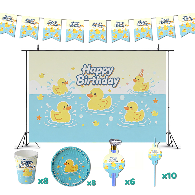 بطة مطاطية صفراء لتزيين حفلات  - مراجعة Baby Food Yellow وسعره