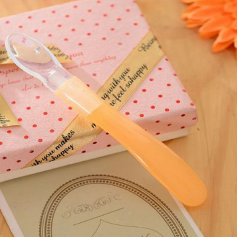 ملعقة سيليكون للأطفال حديثي ال - مراجعة Baby Food Yellow وسعره